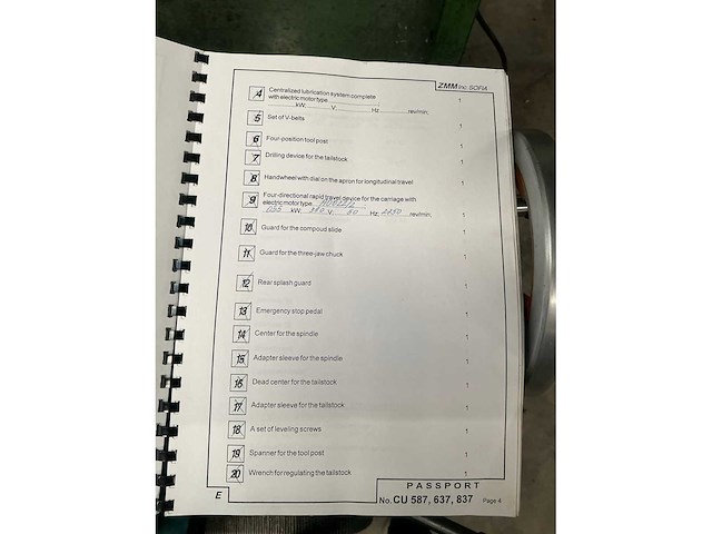 2002 zmm cu 637 dbc3000 universele draaibank - afbeelding 11 van  26