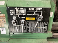 2002 zmm cu 637 dbc3000 universele draaibank - afbeelding 22 van  26