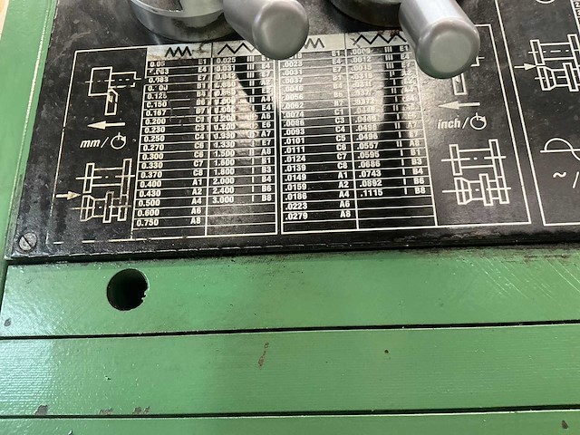 2002 zmm cu 637 dbc3000 universele draaibank - afbeelding 25 van  26