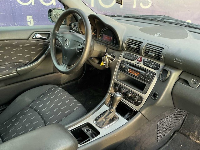 2003 - mercedes-benz - c-klasse sportcoupé - 200 k. - personenauto - afbeelding 7 van  12