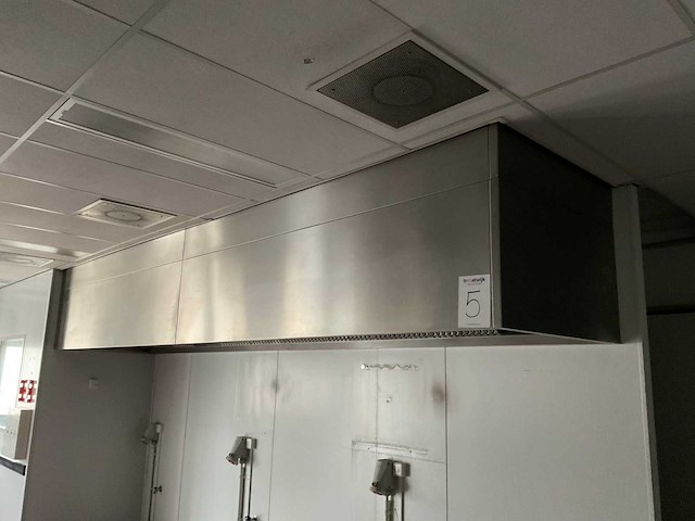 2003 - nu air - dmd - industriële rvs afzuigkap - afbeelding 1 van  4