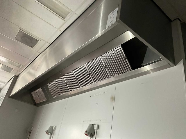 2003 - nu air - dmd - industriële rvs afzuigkap - afbeelding 2 van  4