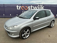 2003 - peugeot - 206 - 1.6-16v quiksilver - personenauto - afbeelding 1 van  11