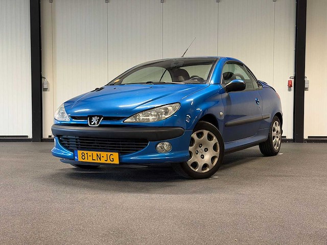 2003 - peugeot - 206 cc - 1.6-16v 81-ln-jg iaw - afbeelding 1 van  17