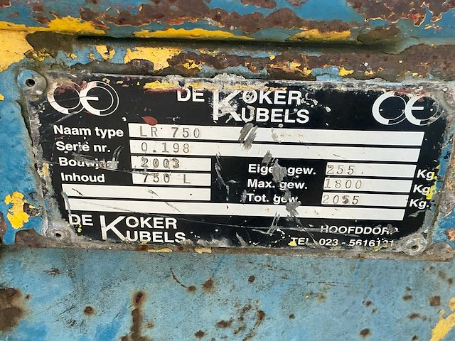 2003 750lr betonkubel - afbeelding 6 van  6