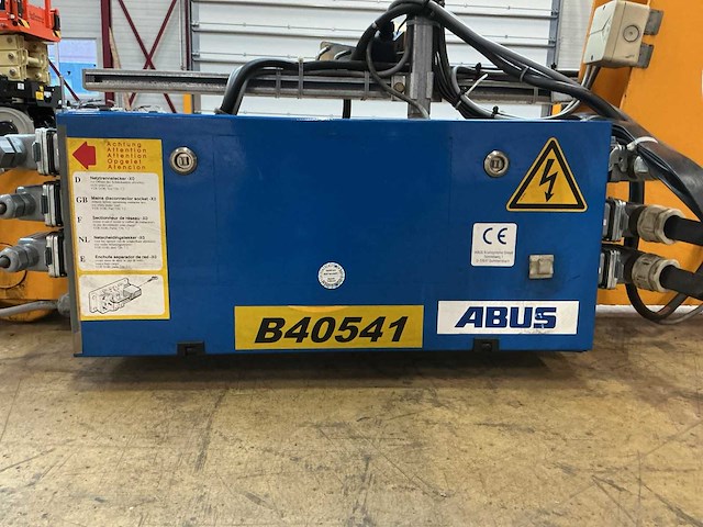 2003 abus 2.000 kg x 14,15 m bovenloopkraan - afbeelding 2 van  17