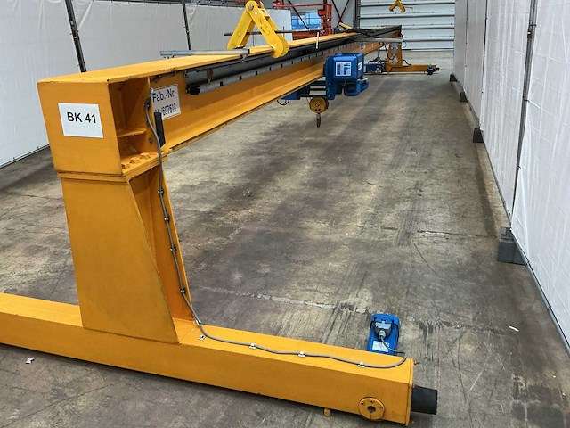2003 abus 2.000 kg x 14,15 m bovenloopkraan - afbeelding 7 van  17