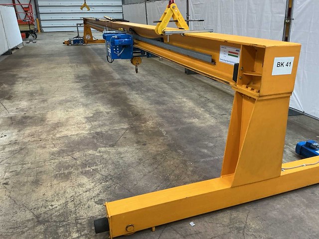 2003 abus 2.000 kg x 14,15 m bovenloopkraan - afbeelding 8 van  17