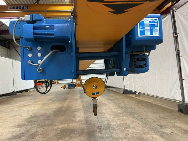2003 abus 2.000 kg x 14,15 m bovenloopkraan - afbeelding 15 van  17