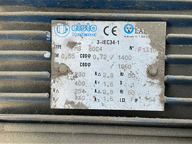 2003 abus gm5 2t elektrische kettingtakel met loopkat - afbeelding 6 van  6