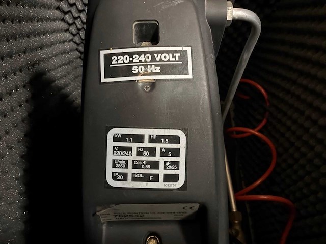 2003 airpress / houtbaar ol200 luchtcompressor + ombouw - afbeelding 3 van  4