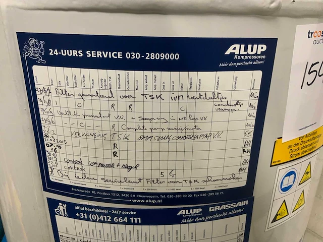 2003 alup agk luchtcompressor - afbeelding 3 van  12
