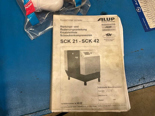 2003 alup sck-15-08plus luchtcompressor - afbeelding 8 van  9