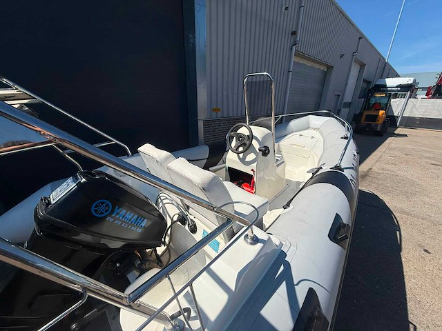 2003 astillero lumar 440 rib boot + buitenboordmotor + trailer - afbeelding 5 van  11
