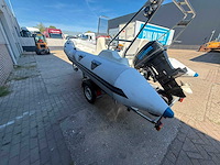 2003 astillero lumar 440 rib boot + buitenboordmotor + trailer - afbeelding 8 van  11