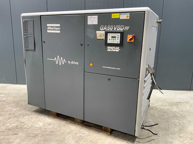 2003 atlas copco ga 50vsd luchtcompressor - afbeelding 4 van  10
