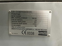 2003 atlas copco ga11cff schroefcompressor - afbeelding 6 van  9