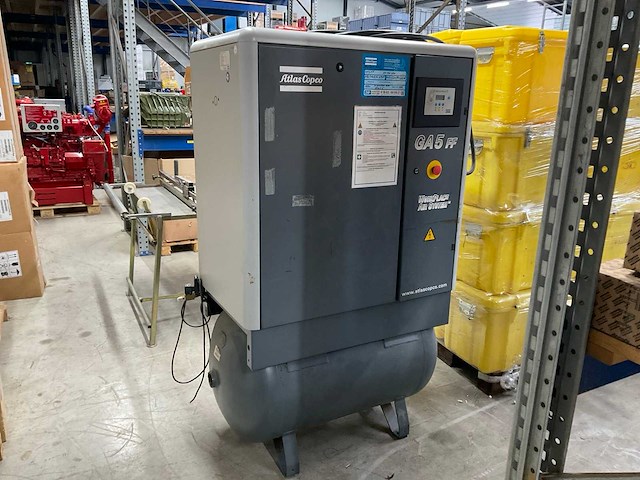 2003 atlas copco ga5 ff schroefcompressor - afbeelding 1 van  4