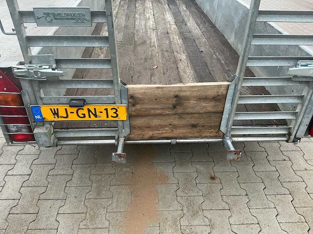 2003 bart veldhuizen g47-1 aanhangwagen/tandemasser bak/plateau - afbeelding 7 van  24