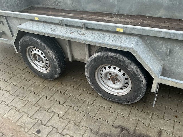 2003 bart veldhuizen g47-1 aanhangwagen/tandemasser bak/plateau - afbeelding 9 van  24