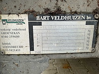 2003 bart veldhuizen g47-1 aanhangwagen/tandemasser bak/plateau - afbeelding 17 van  24