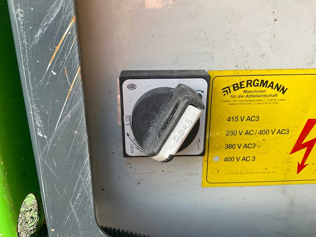 2003 bergmann ps8100 afvalpers - afbeelding 10 van  10