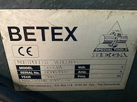 2003 betex eva 50 verrijdbare elektrisch/hydraulische poelitrekker - afbeelding 5 van  13