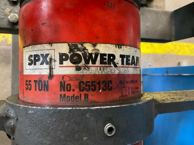 2003 betex eva 50 verrijdbare elektrisch/hydraulische poelitrekker - afbeelding 11 van  13