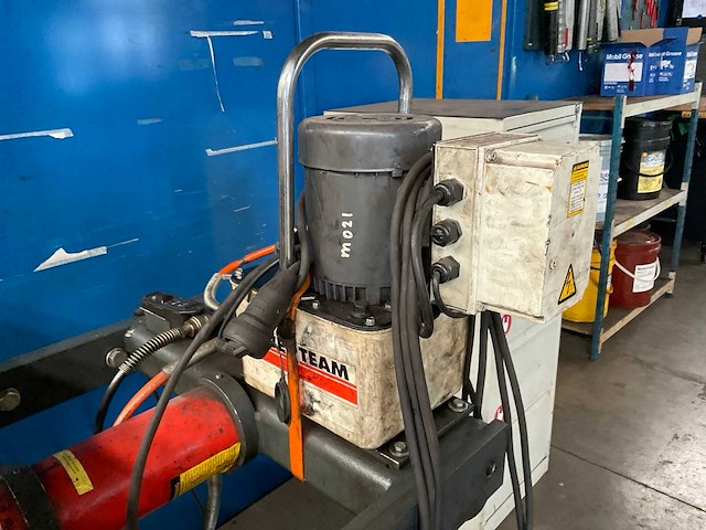 2003 betex eva 50 verrijdbare elektrisch/hydraulische poelitrekker - afbeelding 12 van  13
