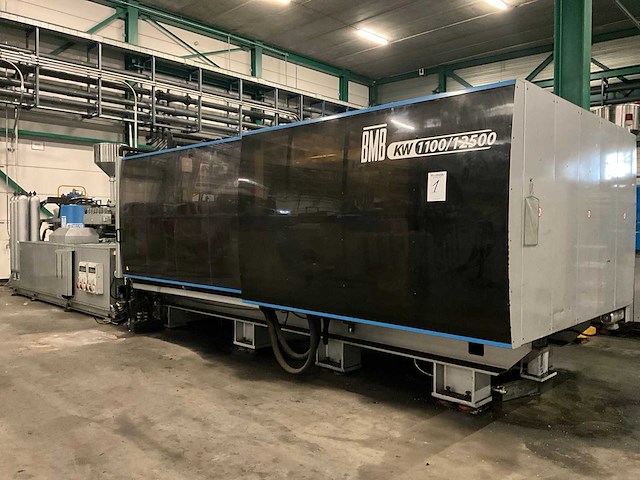 2003 bmb kw 1100/12500 spuitgietmachine - afbeelding 1 van  40