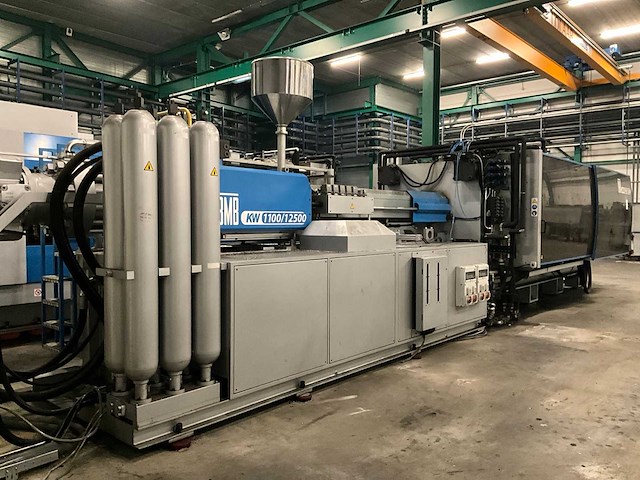 2003 bmb kw 1100/12500 spuitgietmachine - afbeelding 12 van  40
