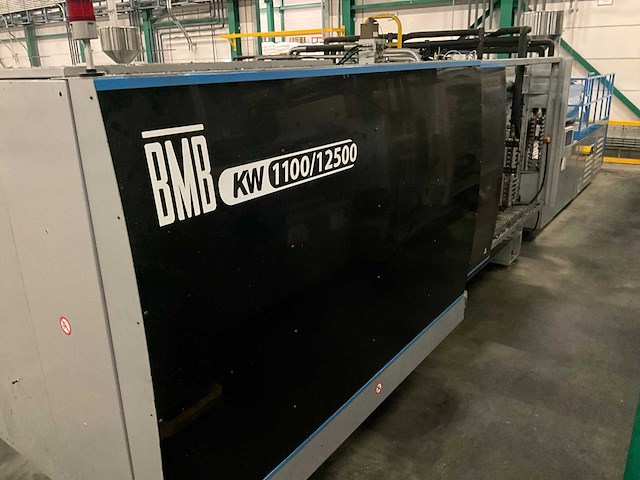 2003 bmb kw 1100/12500 spuitgietmachine - afbeelding 34 van  40