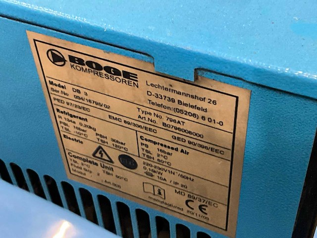2003 boge cld5-270 schroefcompressor - afbeelding 6 van  15