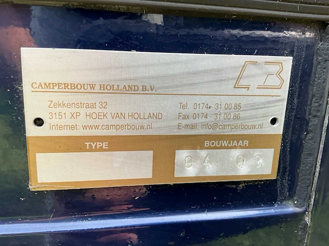 2003 camperbouw holland - be-oplegger ingericht als complete woon-/verblijfswagen met garage, generator, zonnepanelen en hydraulisch nivelleersysteem - afbeelding 132 van  132