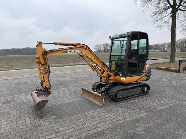 2003 case 28 cab - minigraafmachine - afbeelding 1 van  10