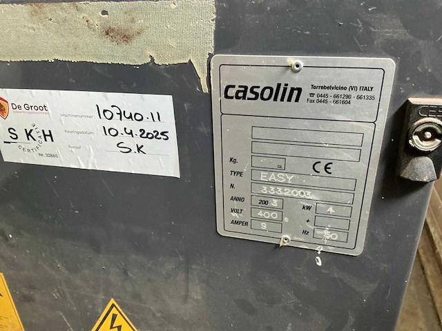 2003 casolin easy opsluitbank - afbeelding 2 van  10