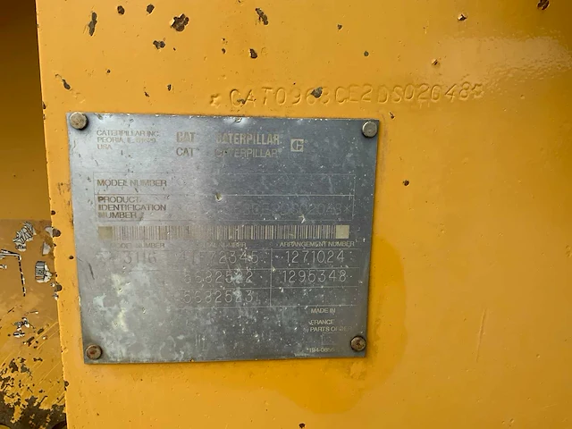 2003 caterpillar 963c rupslader - afbeelding 18 van  35
