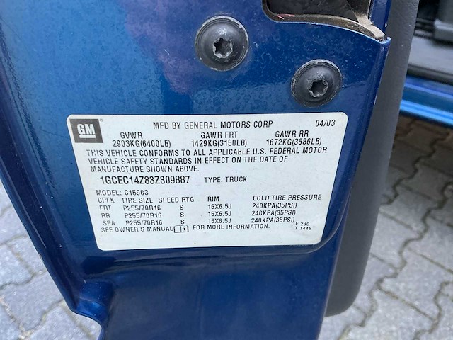 2003 chevrolet silverado 5.3v8 pick-up truck - afbeelding 11 van  25