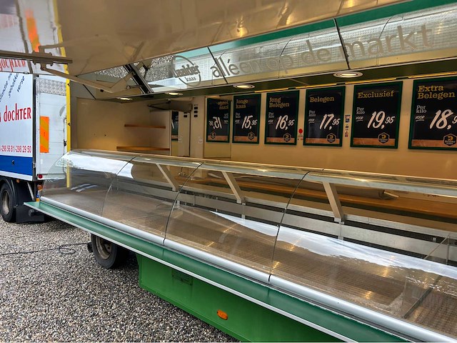 2003 coxx / lemaire aanhanger marktwagen foodtruck aanhangwagen - afbeelding 18 van  21