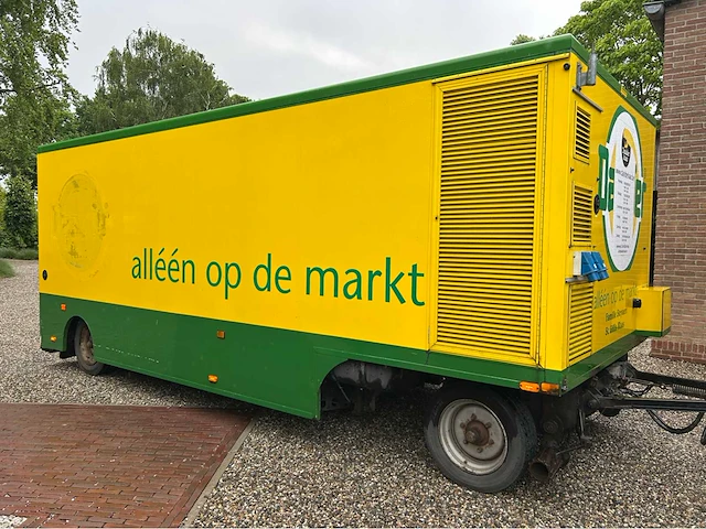 2003 coxx / lemaire aanhanger marktwagen foodtruck aanhangwagen - afbeelding 1 van  21