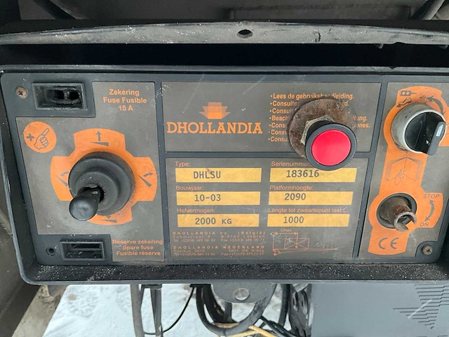 2003 daf 55.250 bakwagen - afbeelding 14 van  26