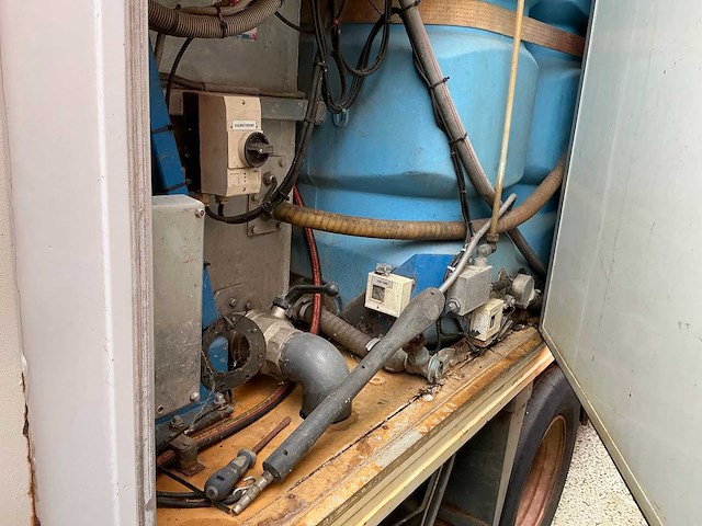 2003 daf ae45cf containerreiniger inclusief hogedruklans en hotbox - afbeelding 6 van  21
