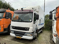 2003 daf ae45cf containerreiniger inclusief hogedruklans en hotbox - afbeelding 1 van  21