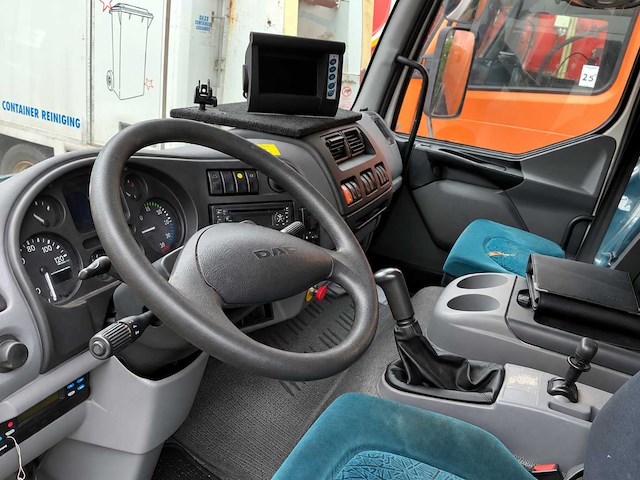 2003 daf ae45cf containerreiniger inclusief hogedruklans en hotbox - afbeelding 14 van  21