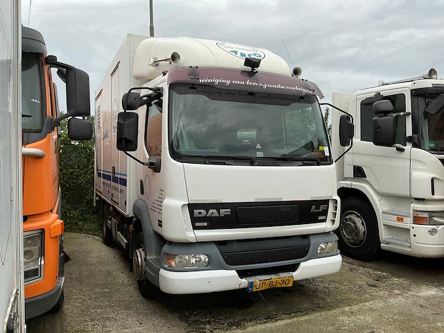 2003 daf ae45cf containerreiniger inclusief hogedruklans en hotbox - afbeelding 15 van  21