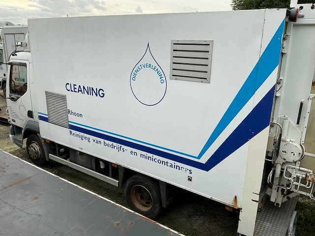 2003 daf ae45cf containerreiniger inclusief hogedruklans en hotbox - afbeelding 17 van  21