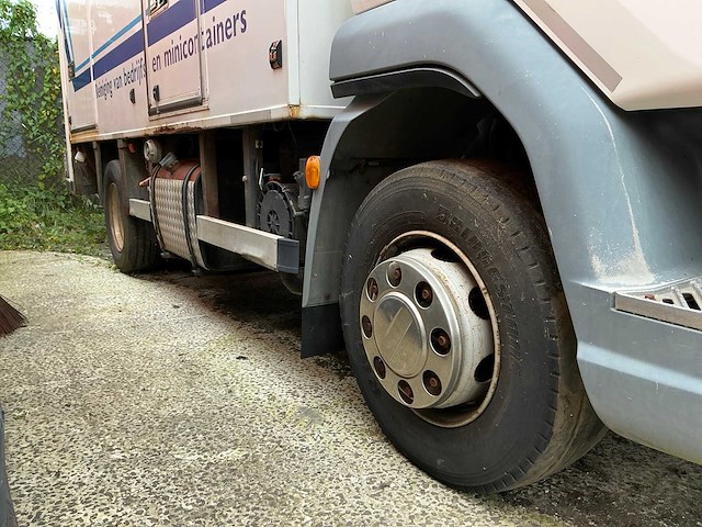 2003 daf ae45cf containerreiniger inclusief hogedruklans en hotbox - afbeelding 21 van  21