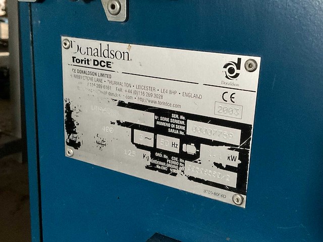 2003 donaldson torit dce uma 40mm stoffilter - afbeelding 5 van  5