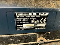 2003 einheill dks405 figuurzaagmachine - afbeelding 4 van  4
