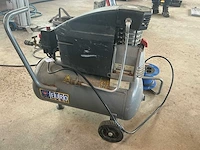 2003 euro series hl 215-25 verrijdbare luchtcompressor met drukvat en dubbele manometer